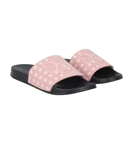 Claquettes Motif  Femme Rose Minnie Mouse