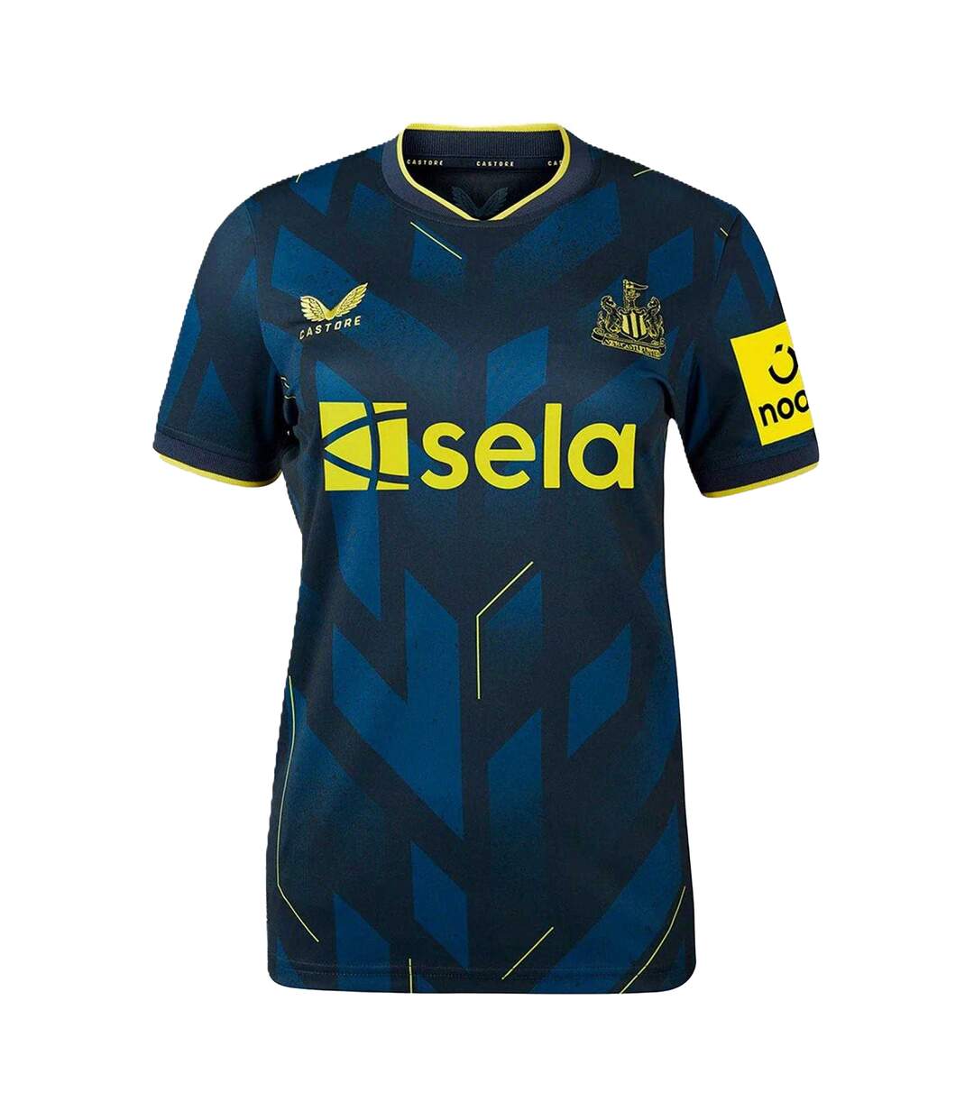 Womens/ladies Newcastle United Fc Football Shirt Carbon Castore-1