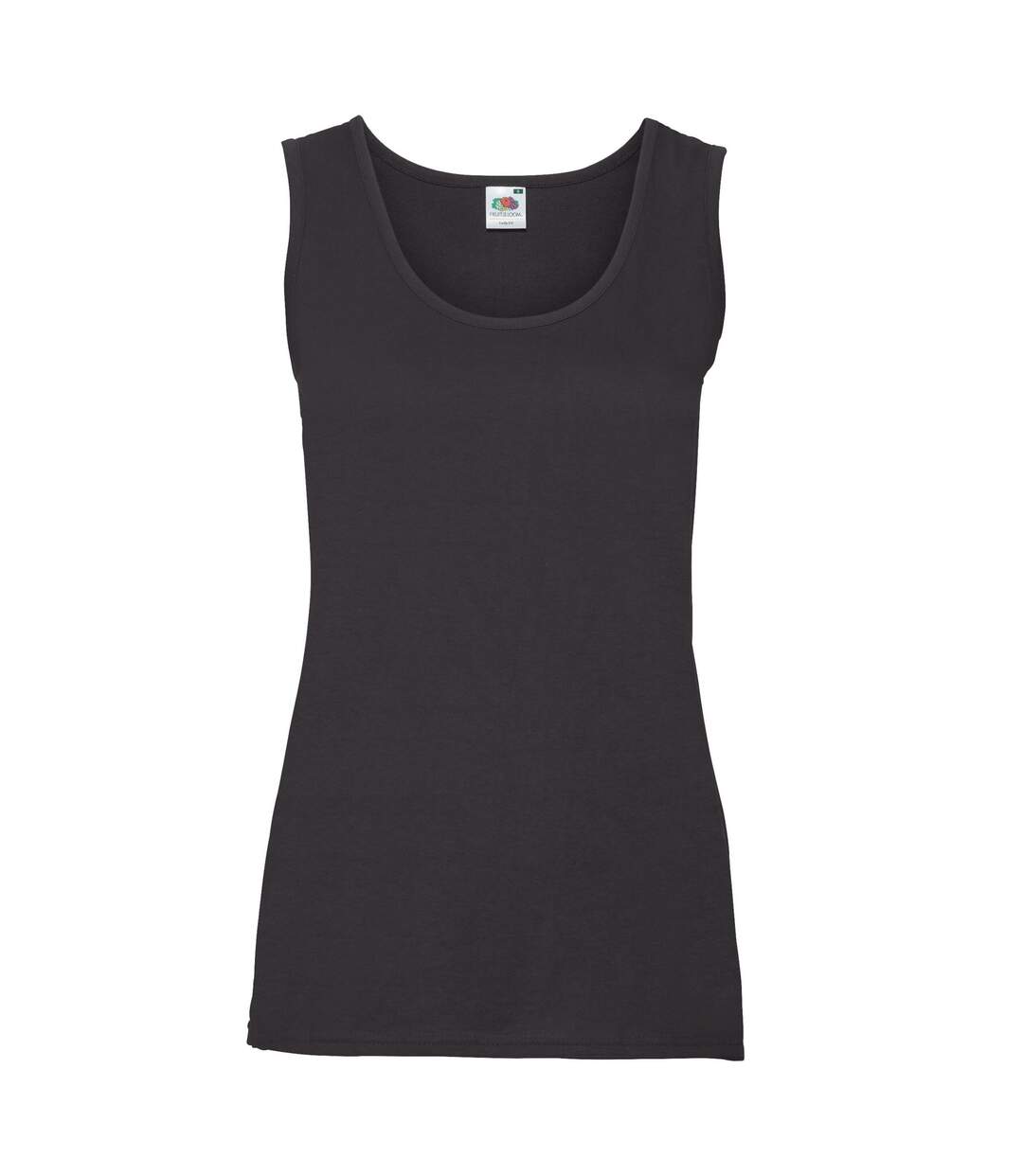 Débardeur Valueweight Femme Noir Fruit Of The Loom-1