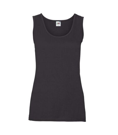 Débardeur Valueweight Femme Noir Fruit Of The Loom