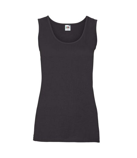 Débardeur Valueweight Femme Noir Fruit Of The Loom