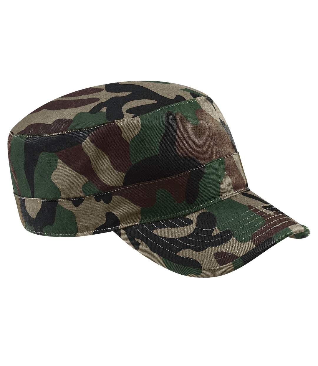 Casquette armée à motif camouflage 100% coton adulte unisexe camouflage jungle Beechfield-1