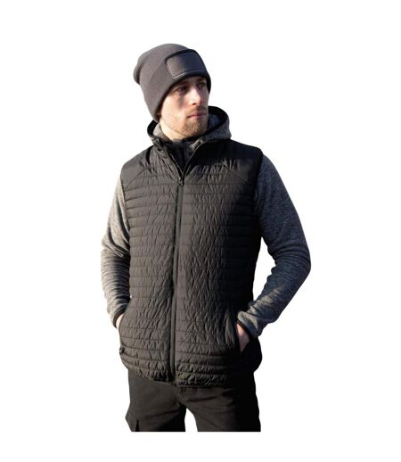 Veste Sans Manches Homme Noir Result Genuine Recycled