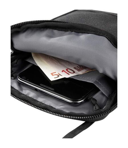 Travel wallet one size black Bagbase