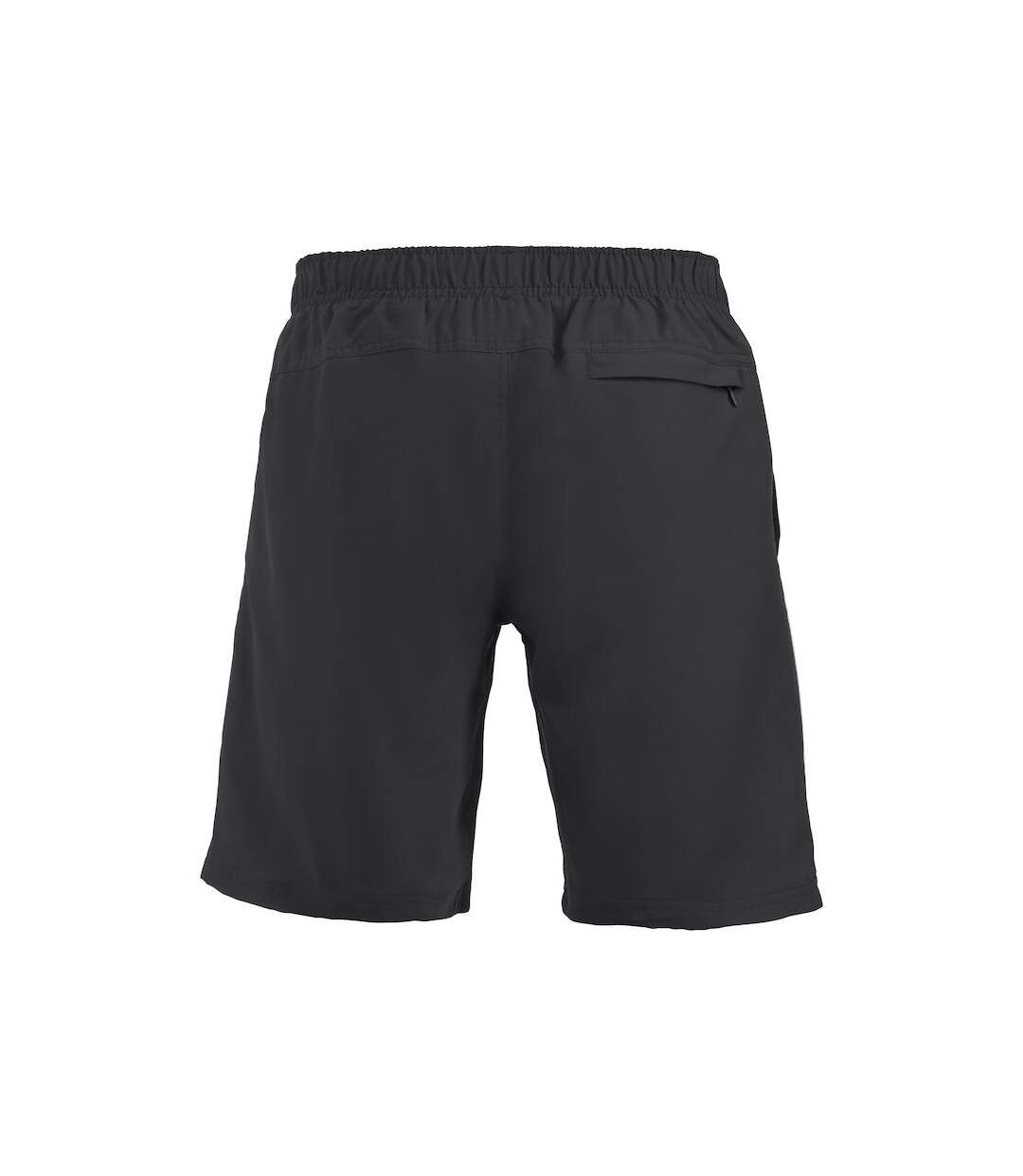 Unisex Adult Hollis Shorts Black White Clique-2