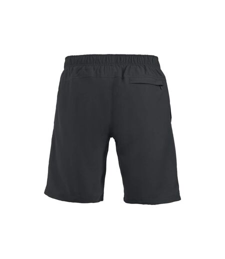 Unisex Adult Hollis Shorts Black White Clique