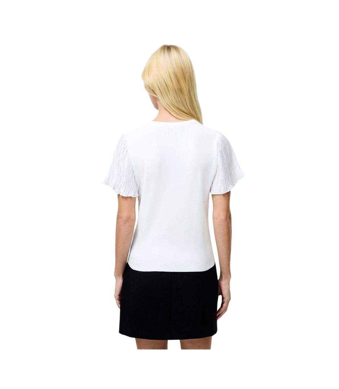 Womens/ladies Krista Regular T-shirt White French Connection-3