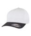 Casquette De Baseball Motif/style Logo Noir Blanc Flexfit-1