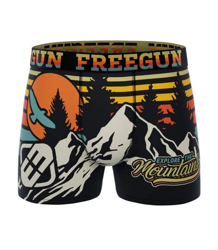 Lot de 5 boxers homme Garantie 2 ans Outdoor Freegun