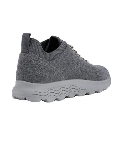 Womens/ladies spherica trainers anthracite Geox