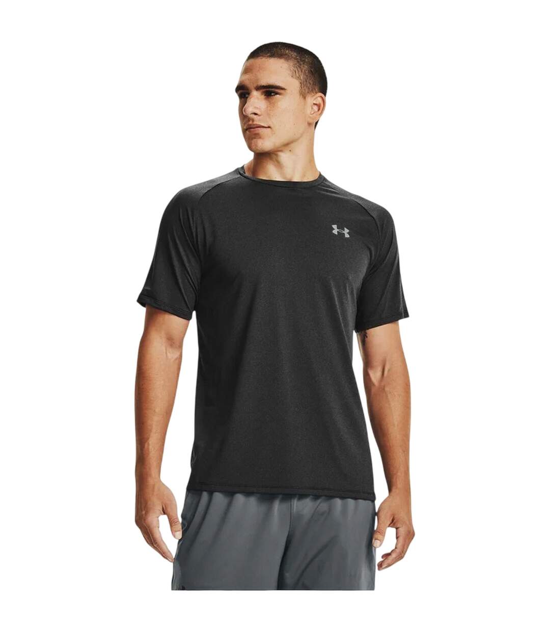 T-shirt 2.0 Homme Blanc Gris Under Armour-1