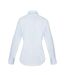 Womens/ladies Supreme Heavy Poplin Long Sleeve Work Shirt Light Blue Premier-2