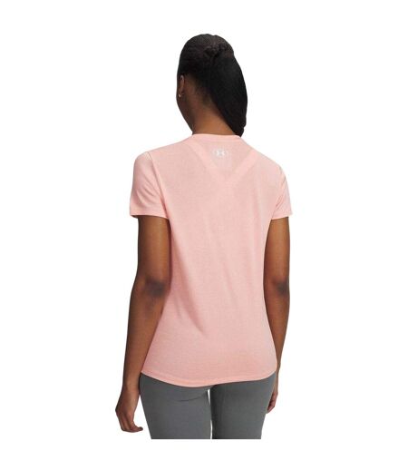 T-shirt Motif/style À Nœud Femme Rose Clair Under Armour