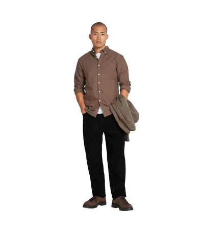 Chemise Brewer Homme Gris Farah