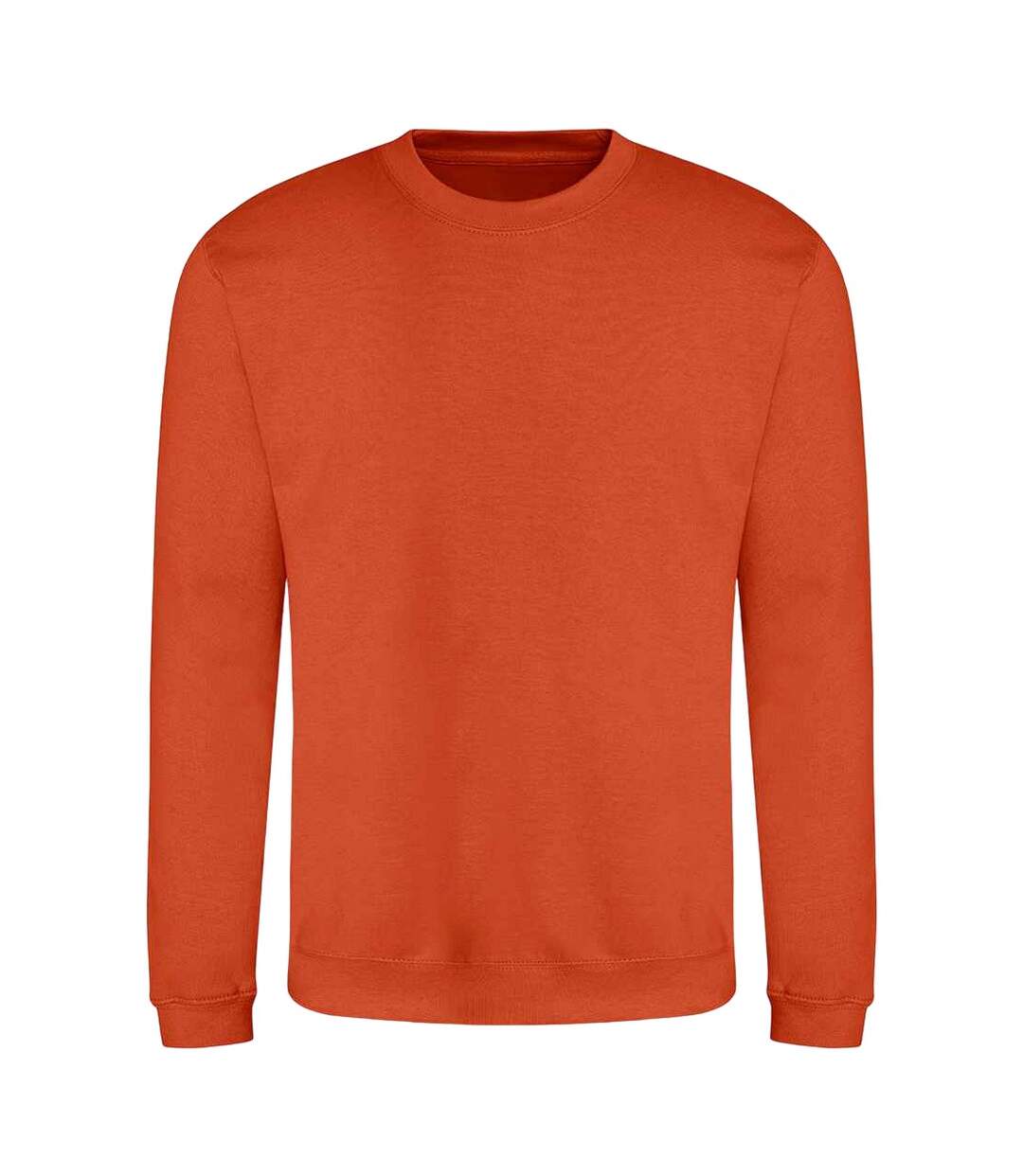 Sweatshirt unisexe orange foncé Awdis