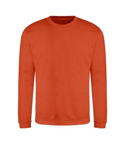 Sweatshirt unisexe orange foncé Awdis