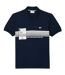 Mens French Made Classic Polo Shirt Blue Lacoste-2