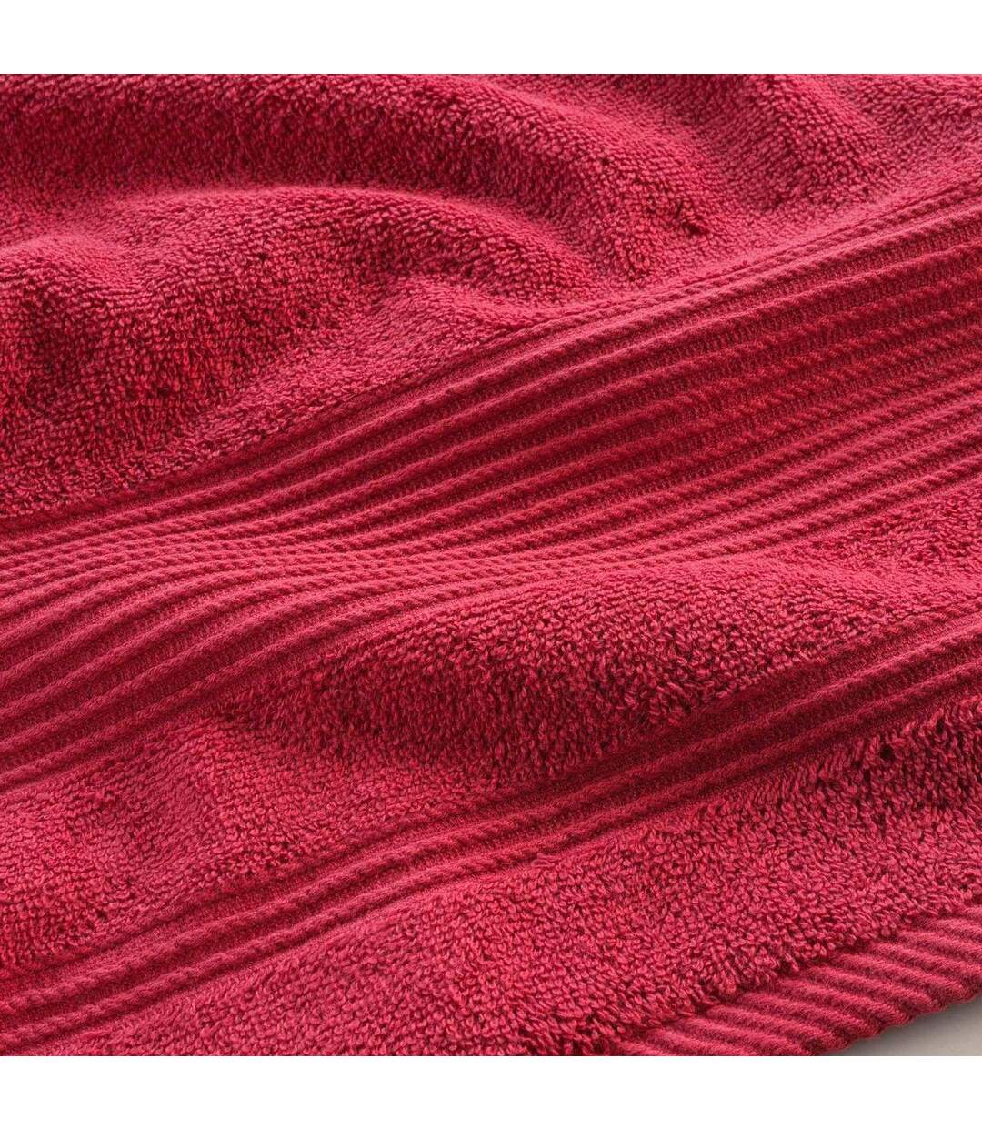 Drap de Bain Tendresse 90x150cm Rubis-4