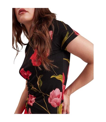 T-shirt Femme Noir Ted Baker