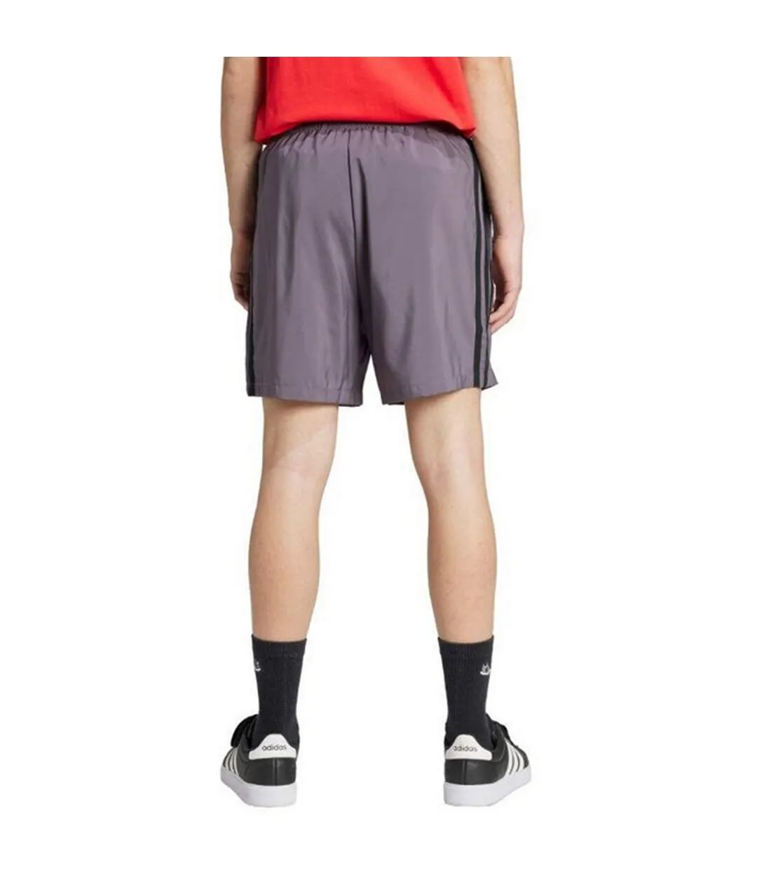 Short Style 3 Rayures Essentials Chelsea Homme Gris Adidas-3