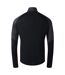 Mens Pro Training Long-sleeved Top Black Red Dahlia Umbro-2