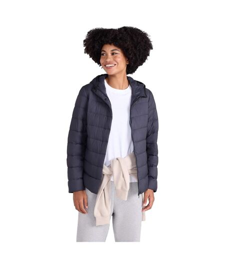 Womens/ladies Lightweight Packable Jacket Black Mountain Warehouse