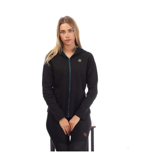 Womens/ladies Series-3 Warm Up Track Jacket Black Skins