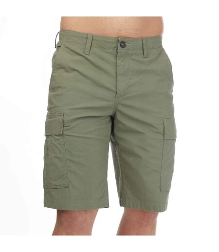 Mens poplin outdoor cargo shorts green Timberland