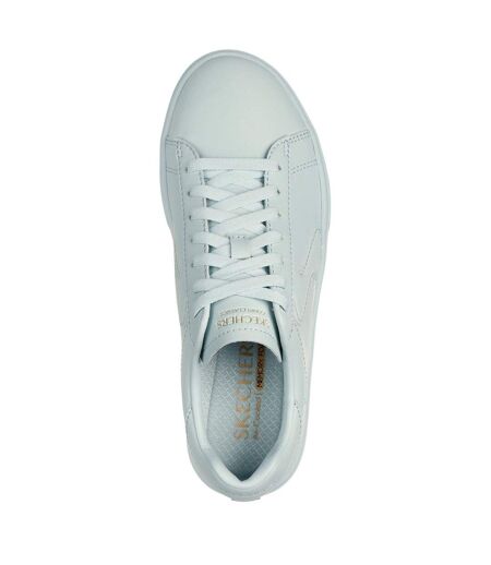 Womens/ladies Classic Pastel Trainers Sage Skechers