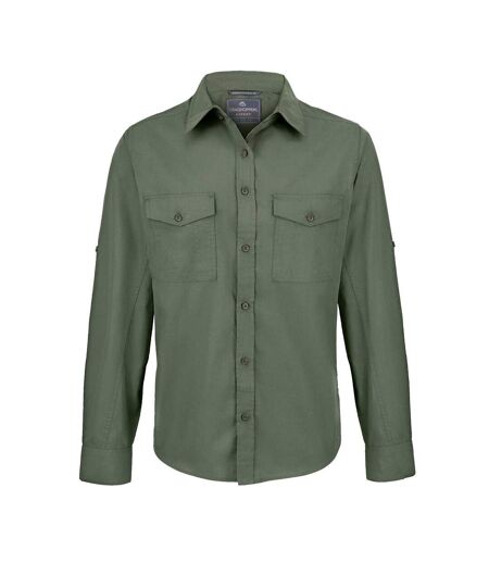 Chemise Manches Longues Kiwi Homme Vert Kaki Craghoppers Expert