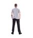 Mens Top Dad Pyjama Set Grey Black Keanu-2