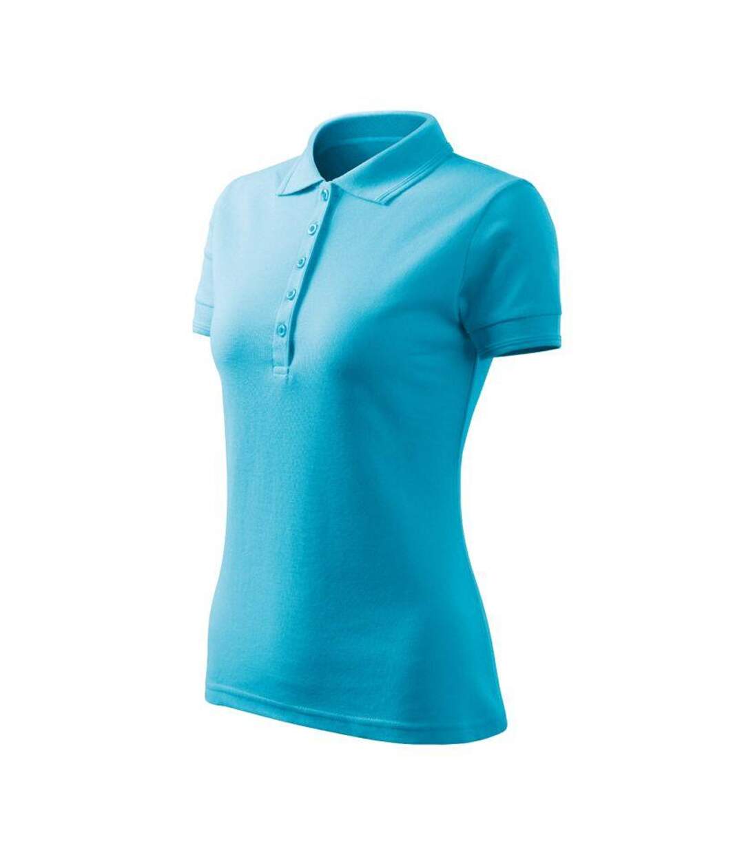 Polo Femme Turquoise Vif Malfini-3