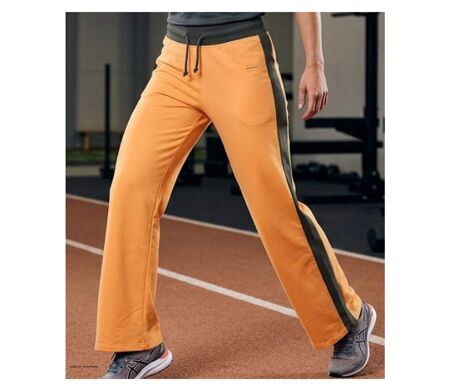 MAYFLOWER SE8008 - Pantalon de Sport Femme Orange & Kaki : Confort Stretch Maximal
