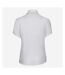 Russell Collection Womens/Ladies Ultimate Non-Iron Short-Sleeved Shirt (White)