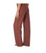 Pantalon Motif/style Fines Rayures Femme Rouge Pastel I Saw It First-3