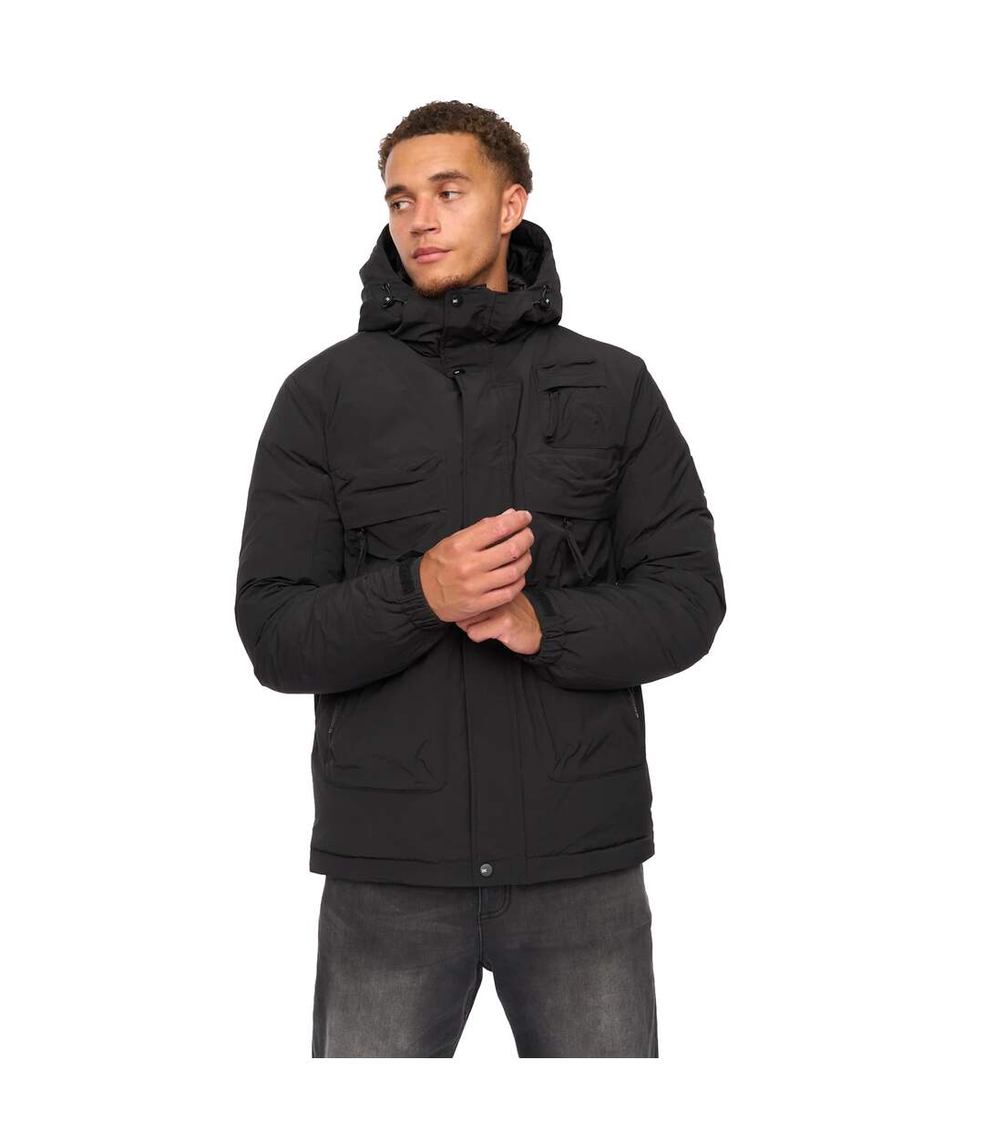 Veste Jelforth Homme Noir Duck And Cover-1