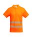Polo Haute Visibilité Atrio Homme Orange Fluo Roly Workwear-1