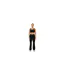 Legging Sport Femme Noir Rohnisch-1