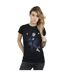 Disney T-shirt en coton Femme/Femme Nightmare Before Christmas Pumpkin King (Noir) - UTBI35548-2