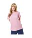 T-shirt Endmoor Femme Rose Jack Wills-1