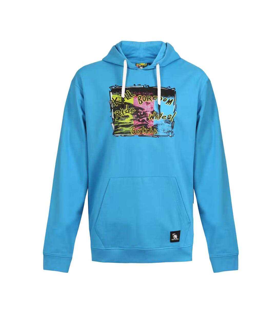 Sweat à Capuche Bleu Homme Gotcha Wet - XXL-1