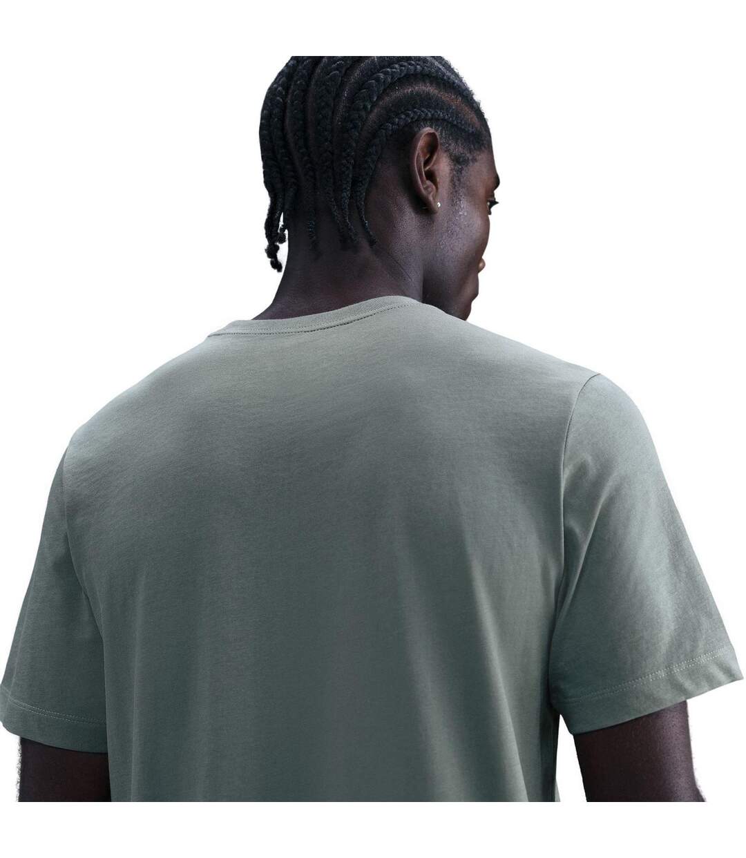 Mens Legend Swoosh Dri-fit T-shirt Green Clay Nike-2
