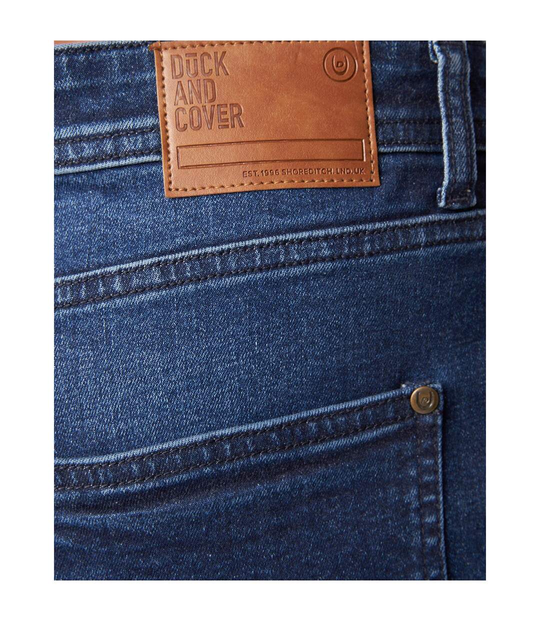 Jean Homme Bleu Foncé Duck And Cover-3
