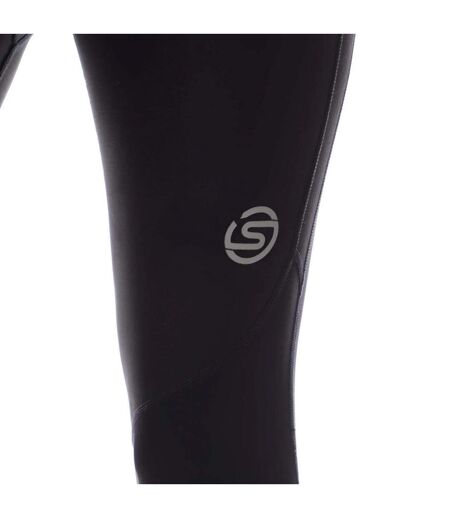 Womens/ladies Series-3 Long Leggings Black Skins