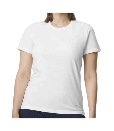 T-shirt Femme Blanc Gildan