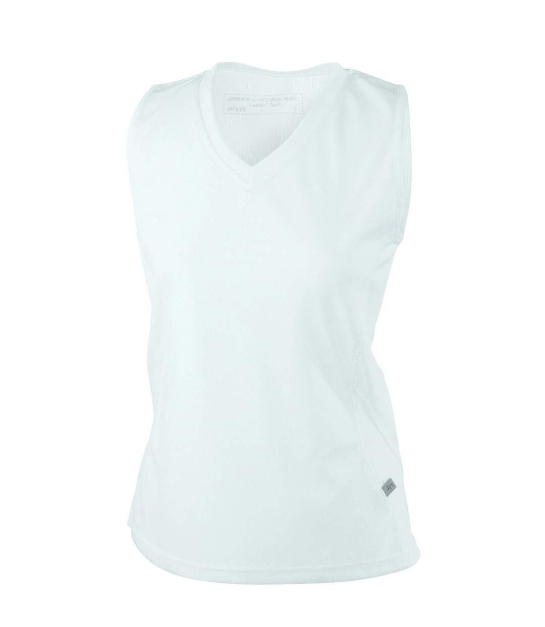 Débardeur running respirant JN315 - blanc - FEMME