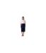 Womens/ladies Side Slit Midi Skirt Blue Stone Wash Levis-1