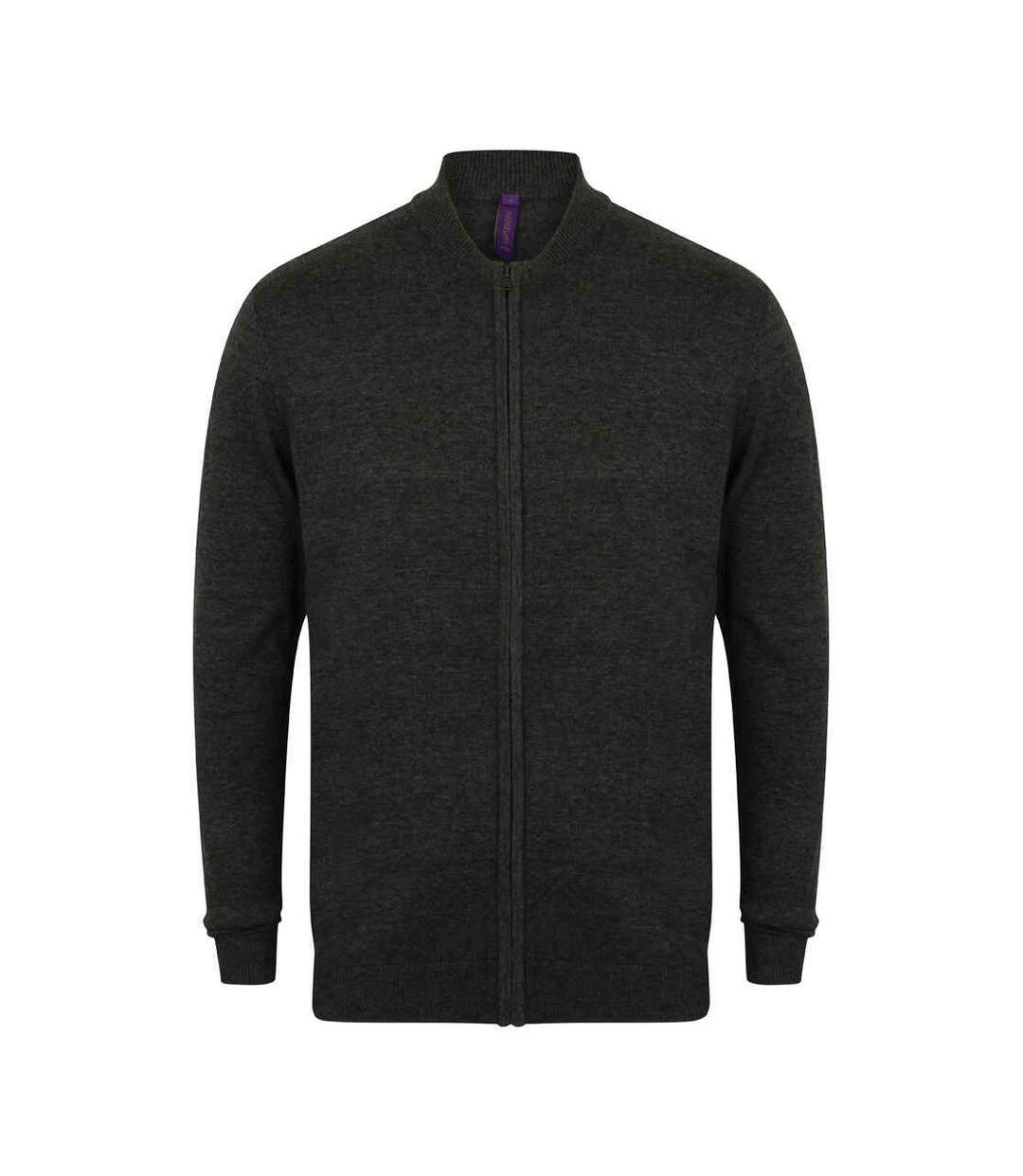 Cardigan Adulte Gris Chiné Henbury-1