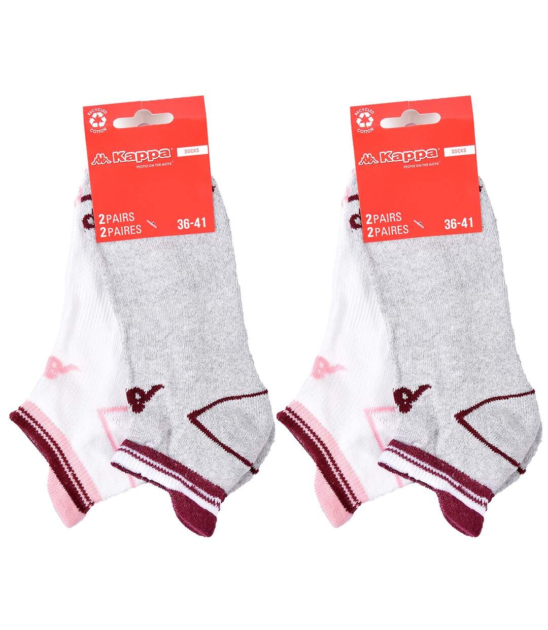 Chaussettes Femme KAPPA 4 paires PREMIUM SNEAKER 2087ASS-4