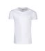 Mens Twoville Melange T-shirt White James Harvest-2